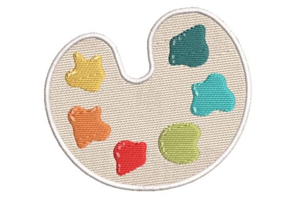 Artist’s Paint Palette