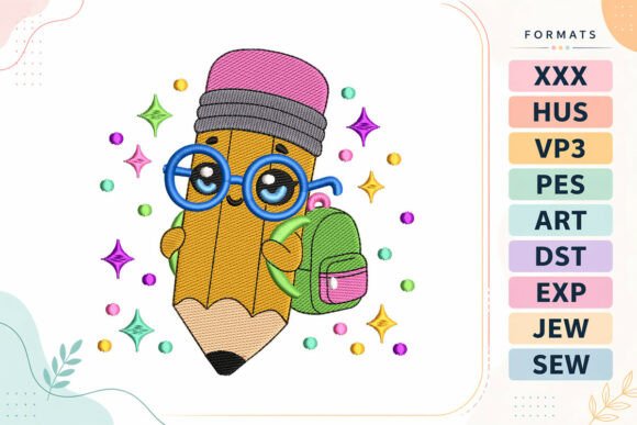 Kawaii Back to School Pencil