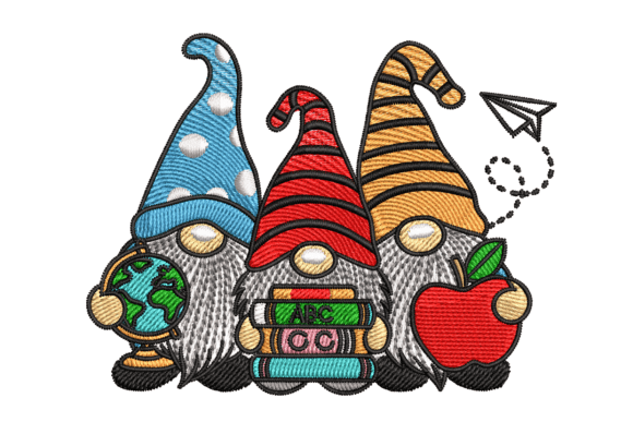 Teacher Gnome Trio